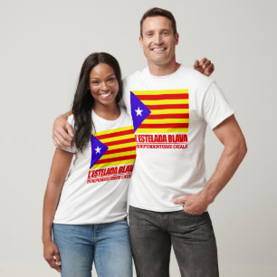 Camiseta Roupa Catalan da independência