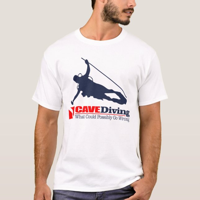 Camiseta ROUPA CAVEDiving (Frente)
