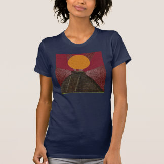 Camiseta Roupa "Chichen maia Itza " do t-shirt de 2012