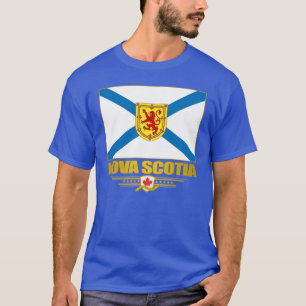Camiseta Roupa da bandeira de Nova Escócia