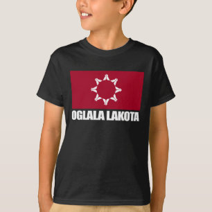 Camiseta Roupa da bandeira de Oglala Lakota