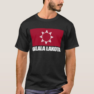 Camiseta Roupa da bandeira de Oglala Lakota