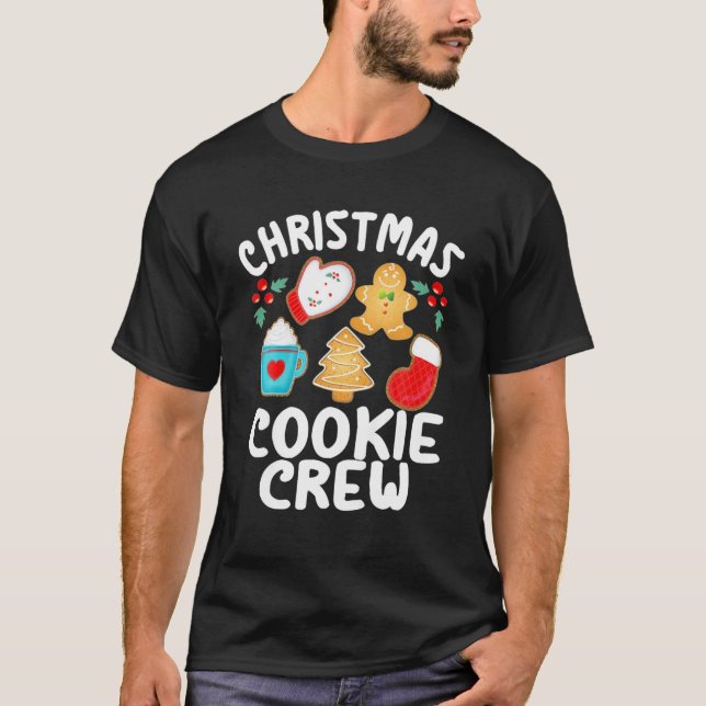 Camiseta Roupa da Equipe Baking de Natal - Nova Assar (Frente)