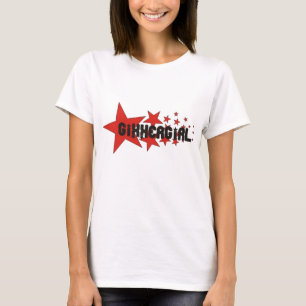 Camiseta Roupa da estrela da menina de Gixxer