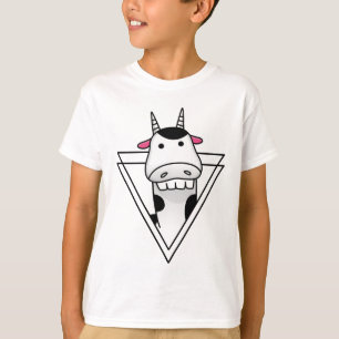 Camiseta Roupa da evolução da vaca