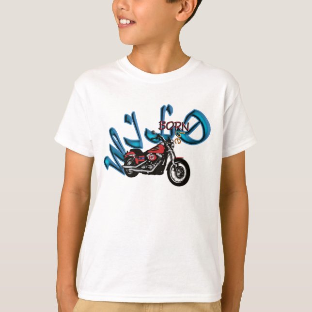Camiseta Roupa da motocicleta para homens, mulheres, (Frente)