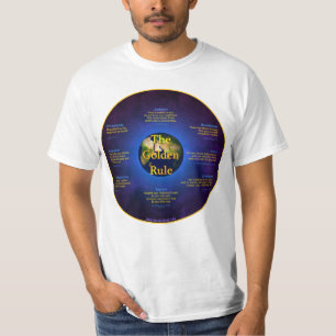 Camiseta Roupa da regra de ouro