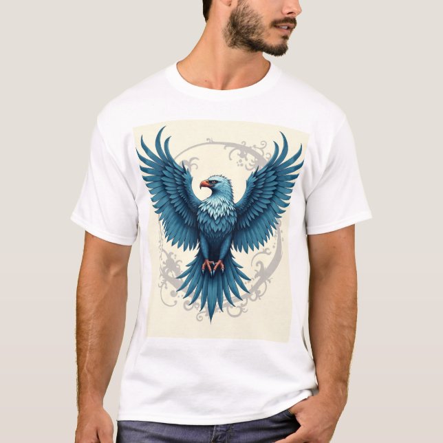 Camiseta "Roupa das Asas da Águia" (Frente)