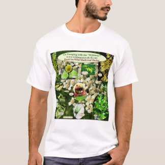 Camiseta Roupa das plantas medicinais do desgaste!