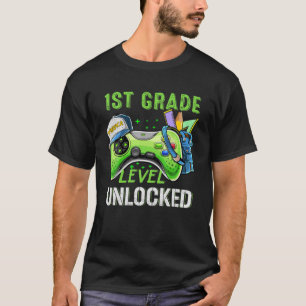 Camiseta roupa de 1º Dia de  Desbloqueado da Classe 1Rua