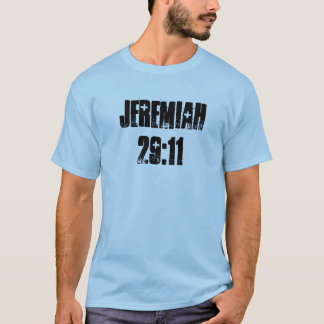 Camiseta Roupa de "29:11 da caminhada do cristo Jeremiah "