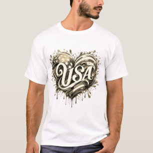 Camiseta Roupa de ajuste padrão é tamanho unissex Ajusta-se