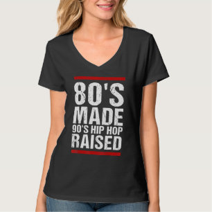 Camiseta Roupa de alto-passo de 90 anos 80 feito
