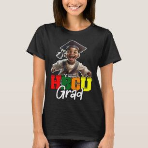 Camiseta Roupa de Alunos de Formando da HBCU Futura para cr