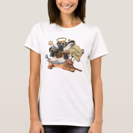 Camiseta Roupa de Anjo Perfeito do Bullmastiff