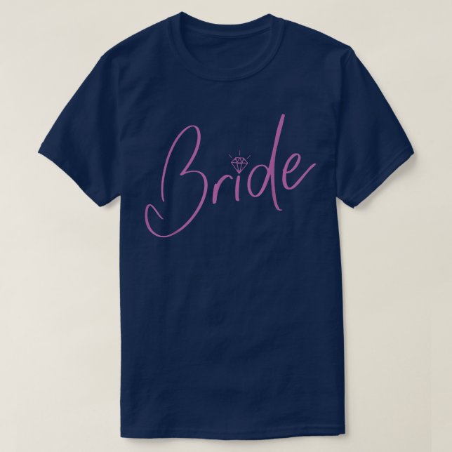 Camiseta Roupa de Bachelorette para Noiva (Frente do Design)