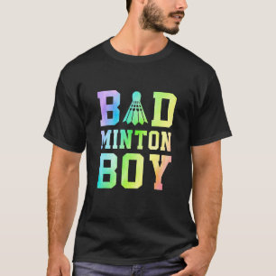 Camiseta Roupa de Badminton Masculina Gráfica de Peteca de 