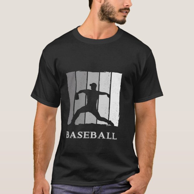 Camiseta Roupa de basebol de Pitcher - Baseball (Frente)