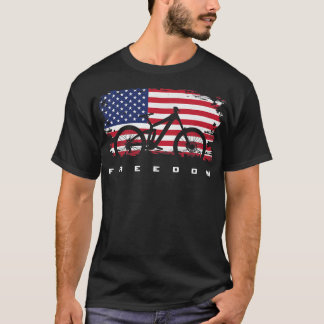 Camiseta Roupa de Bicicleta Montanha MTB - Bandeira America