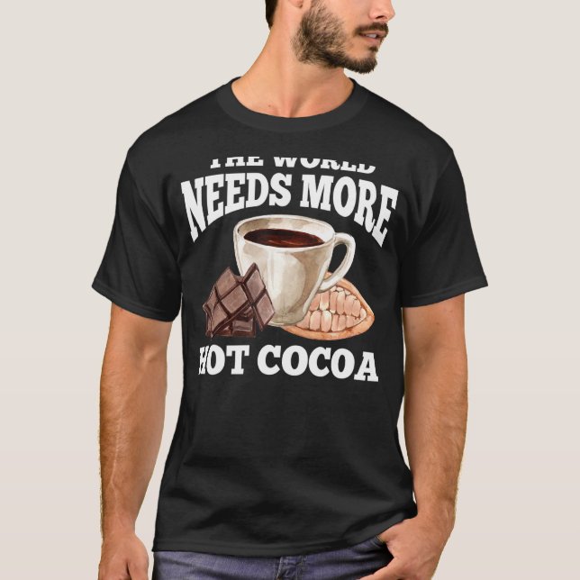 Camiseta Roupa de cacau Design de cacau (Frente)