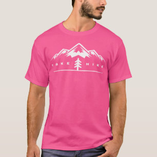 Camiseta Roupa de caminhada - Hikin de acampamento de mochi
