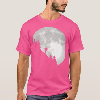 Camiseta Roupa de caminhada - Hikin de mochila de acampamen