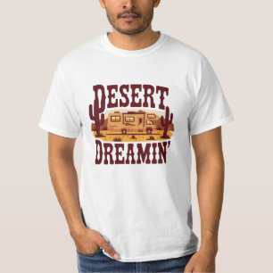 Camiseta Roupa de Camping Life: Aventuras RV Feitas por Na