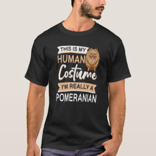 Camiseta Roupa De Cão De Halloween Pomeraniano Para Cão Pom