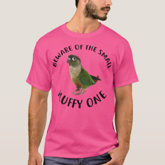 Camiseta Roupa de Cheek Verde Cuidado Com Meu Par Fluffy