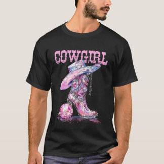 Camiseta Roupa de concerto de Cowgirl Country para mulheres