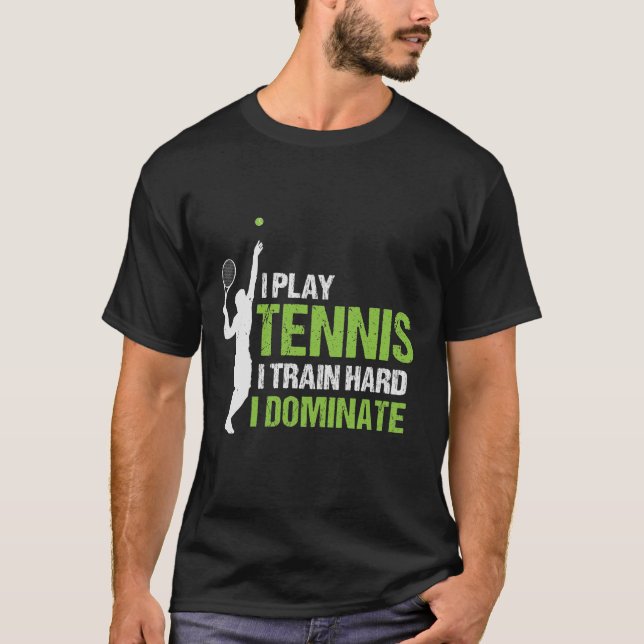 Camiseta roupa de cotação de treinamento tênis (Frente)