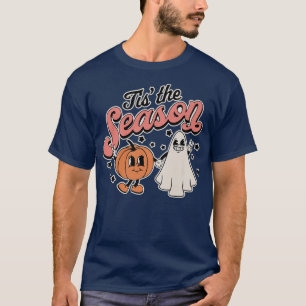 Camiseta Roupa de Dia das Bruxas de Bonito Vintage Retro Gr