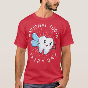 Camiseta Roupa De Fada De Dentes Cuxos Para Dentista E Dent