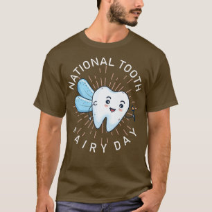 Camiseta Roupa De Fada De Dentes Cuxos Para Dentista E Dent