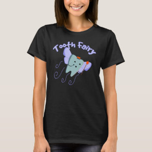 Camiseta Roupa De Fada Dente Para Crianças S 1