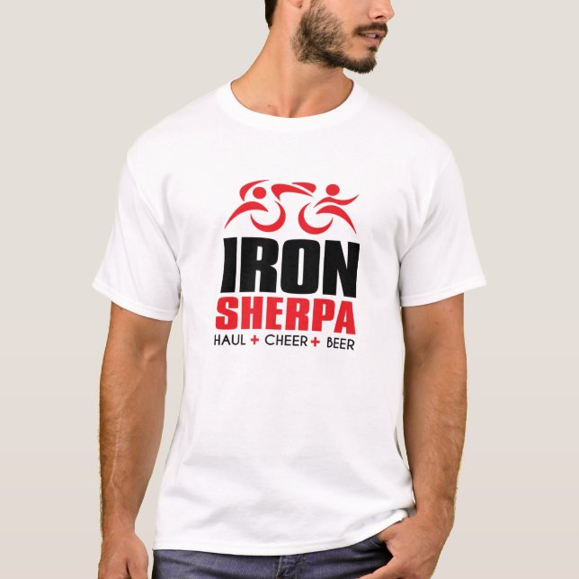 Camiseta ROUPA de FERRO SHERPA Tri Sherpa Triathlon - Hul C (Frente)