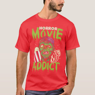 Camiseta Roupa de Filme de Terror para Festival de Cinema H