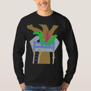 Camiseta Roupa de Forragem de Dragão