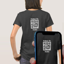 Roupa de funcionarios. Siga-Nos Online. Código QR 
