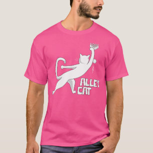 Camiseta Roupa De Gato Beco De Gato De Boliche Para Adoraçã