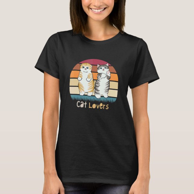 Camiseta Roupa de Gato Gato ArteGato (Frente)