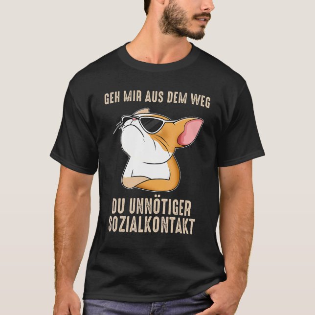 Camiseta Roupa de Gato Ironia Sarcasmo Dito (Frente)
