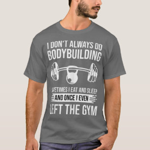 Camiseta Roupa de ginástica de construção de bases com camp