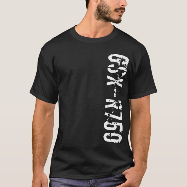 Camiseta Roupa de GSX-R750 Vert (Frente)