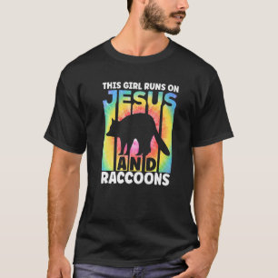 Camiseta Roupa de guaxinim para Roupa do Raccoon Mulheres G