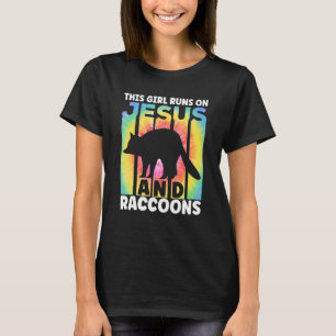 Camiseta Roupa de guaxinim para Roupa do Raccoon Mulheres G