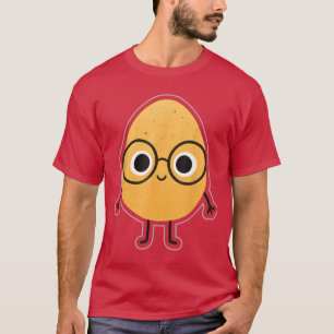 Camiseta Roupa de Halloween engraçada de ovo bom professor