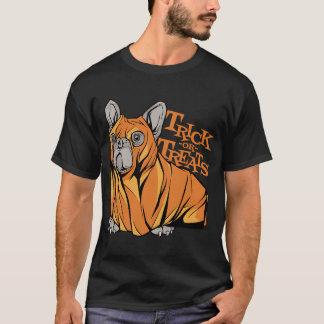 Camiseta Roupa de Halloween engraçada do Pug Truques ou Gul