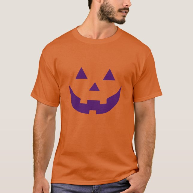 Camiseta Roupa de Halloween, Jack, uma fantasia de abóbora  (Frente)