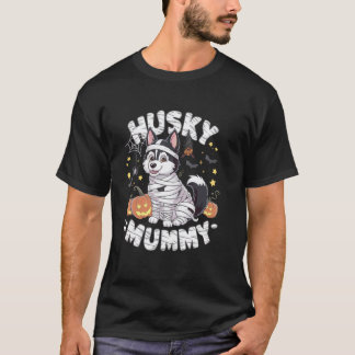 Camiseta Roupa de Halloween Preguiçosa Divertida para Amant
